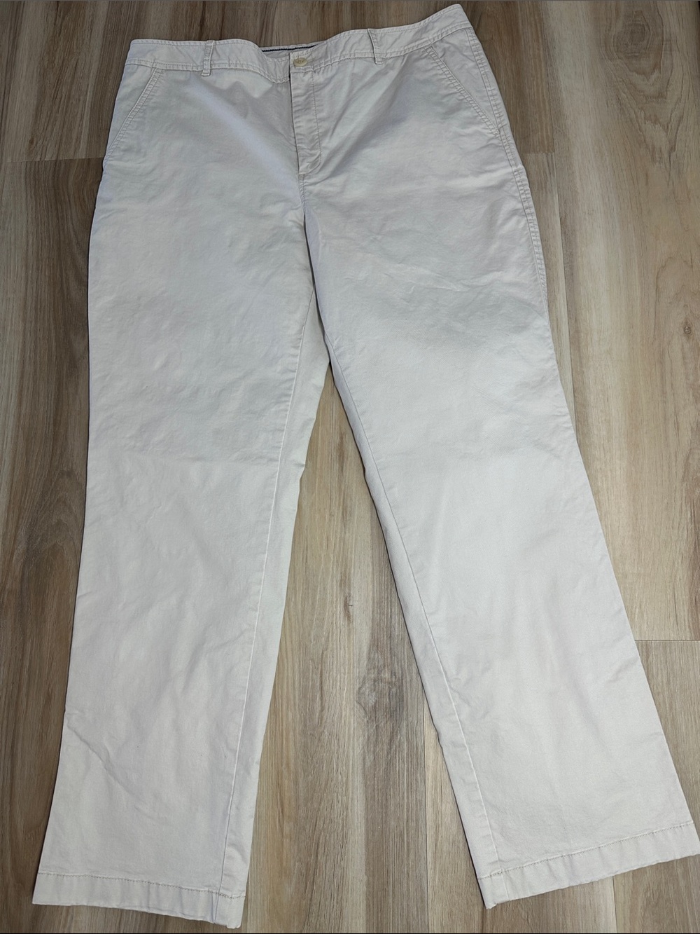 L.L. Bean Light Chino Favorite Fir Pants. Sz. 16